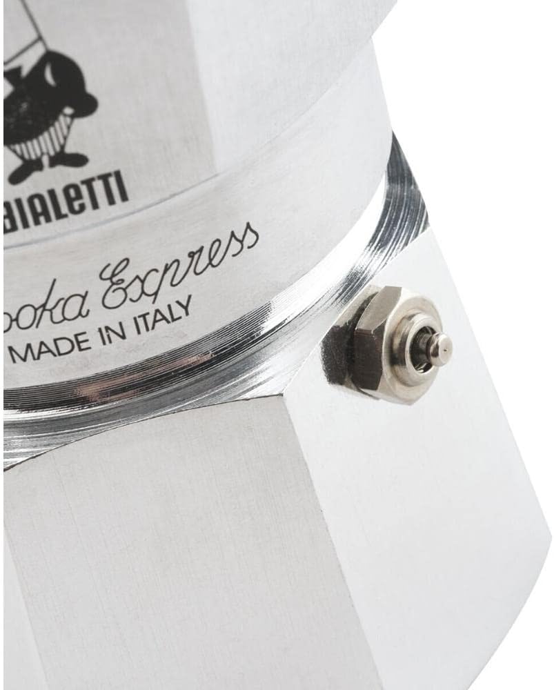 Moka Pot 12 Cups 22 Oz Aluminium Silver Stovetop Espresso Maker C211526