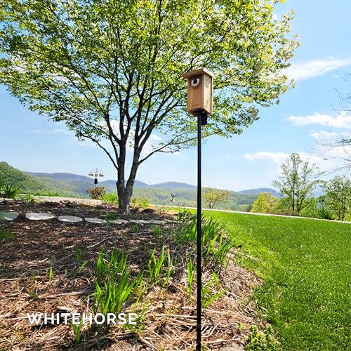 Bird House Pole Mount - 7’ Tall Bird Feeder Pole P5953