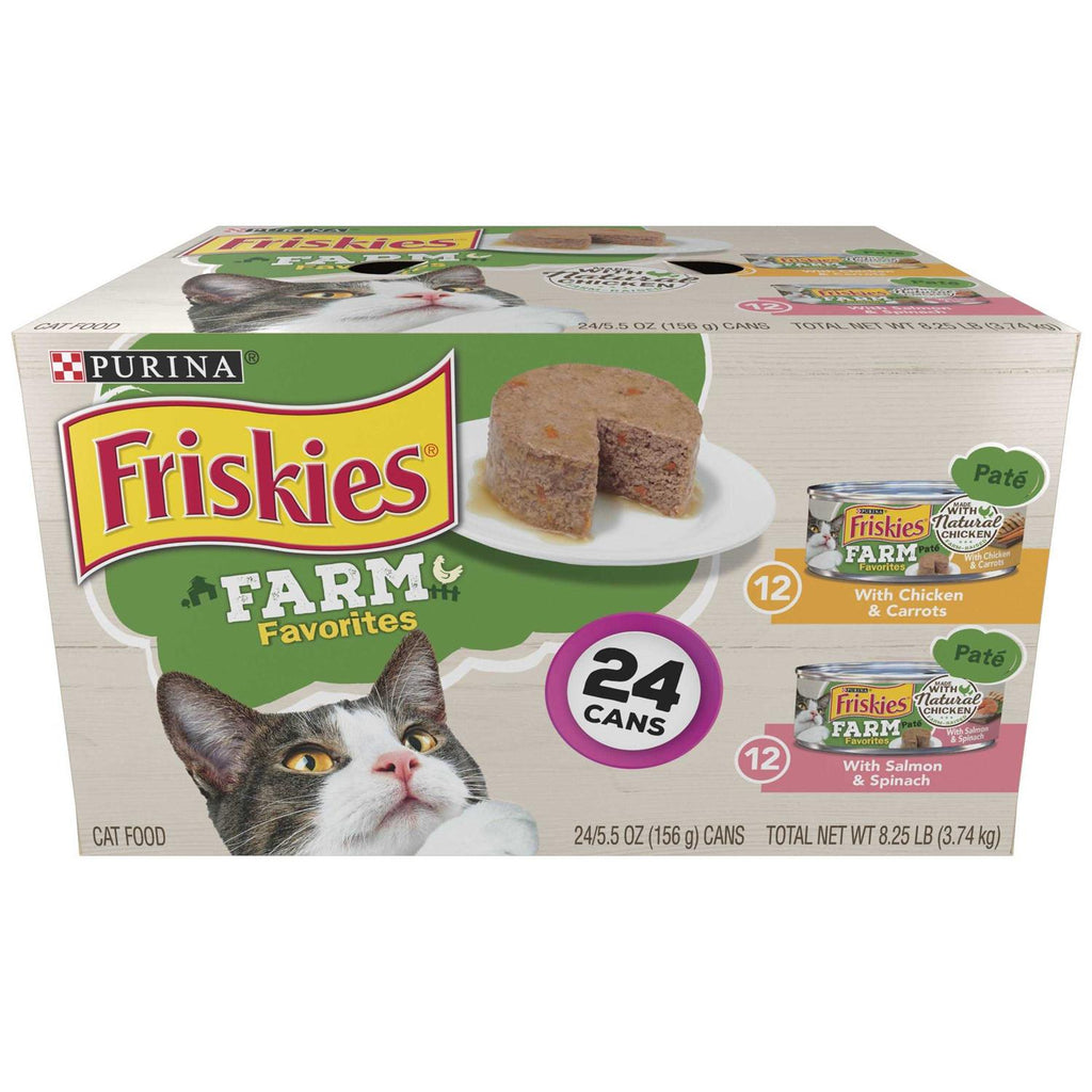 Farm Favorites Pate Wet Cat Food Variety Pack S287