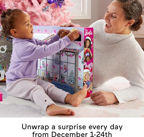 Advent Calendar Playset, 24 Christmas Figures & Pieces P59461