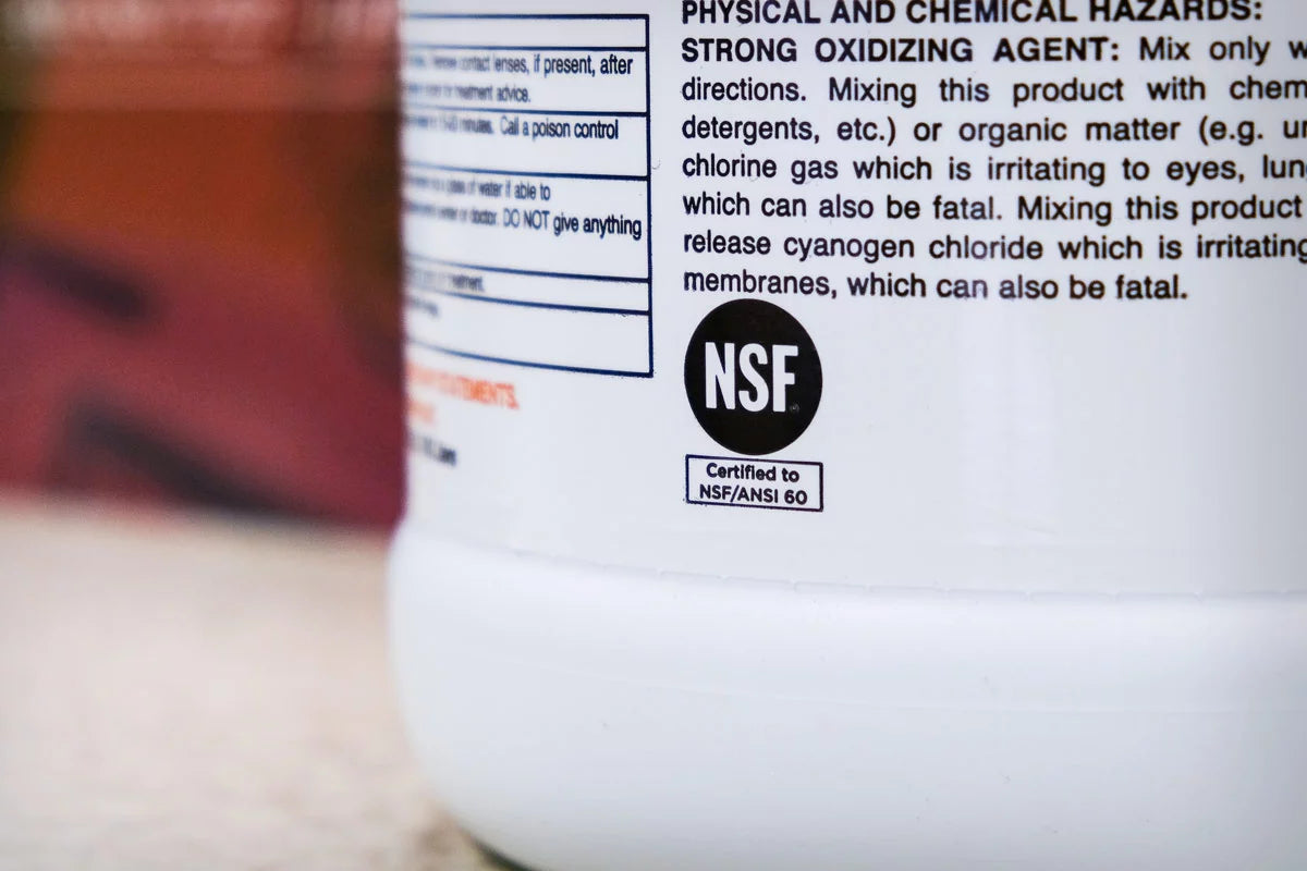 12.5% Sodium Hypochlorite Liquid Chlorine Pool Shock W7172