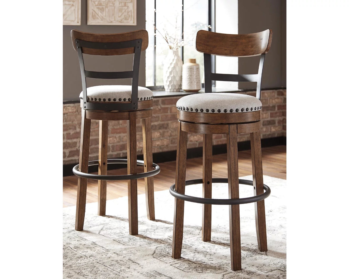 Brown Bar Height Bar Stool L399