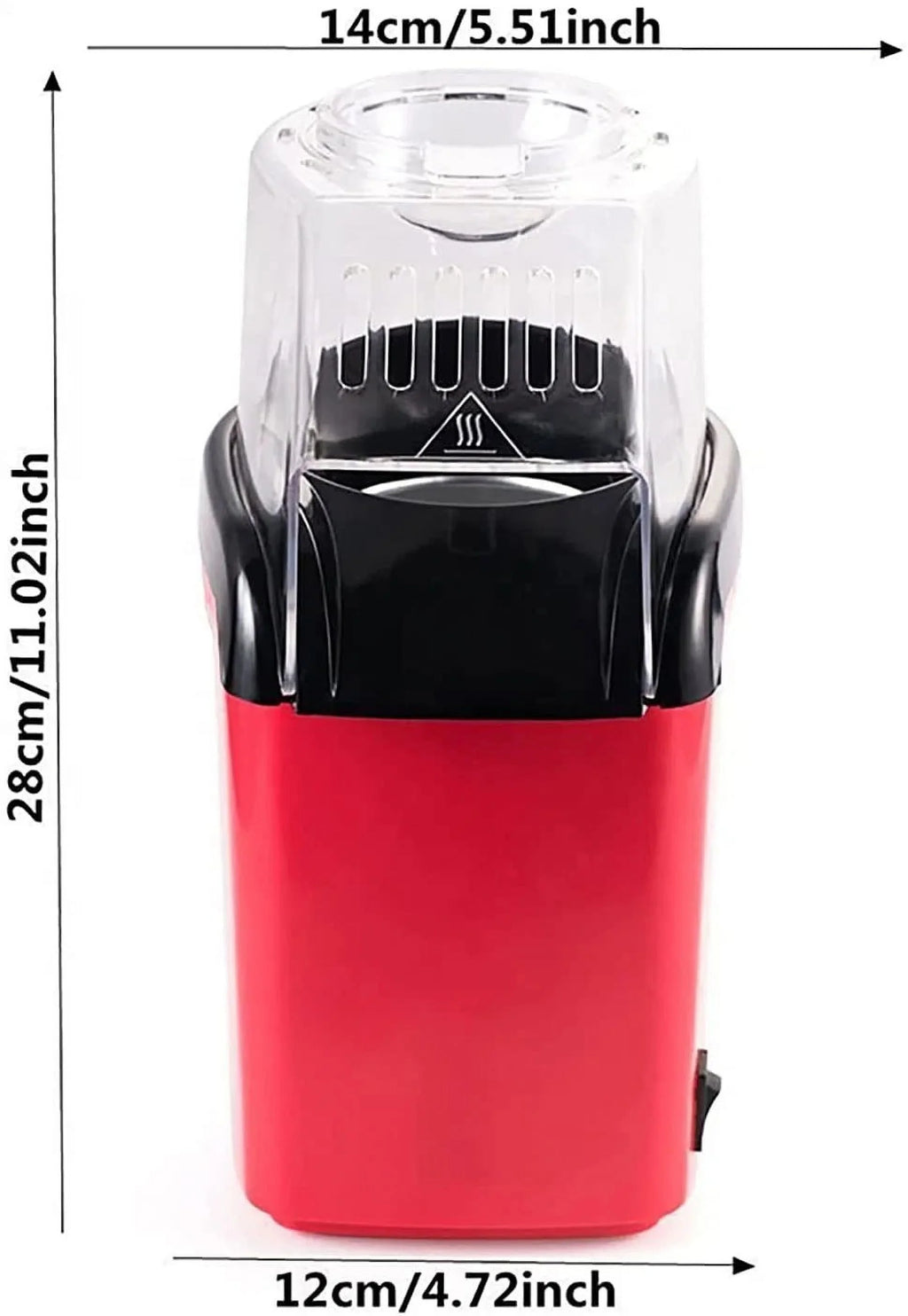 Red Hot Air Popcorn Machine Popper R913475