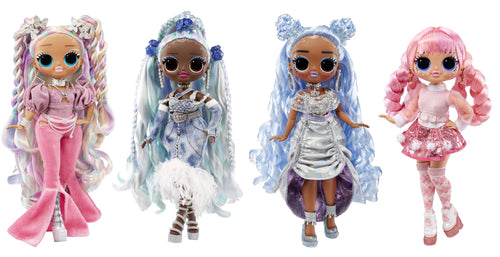 10-inch Fashion Doll with Transforming Hair and Hair Accessories O743