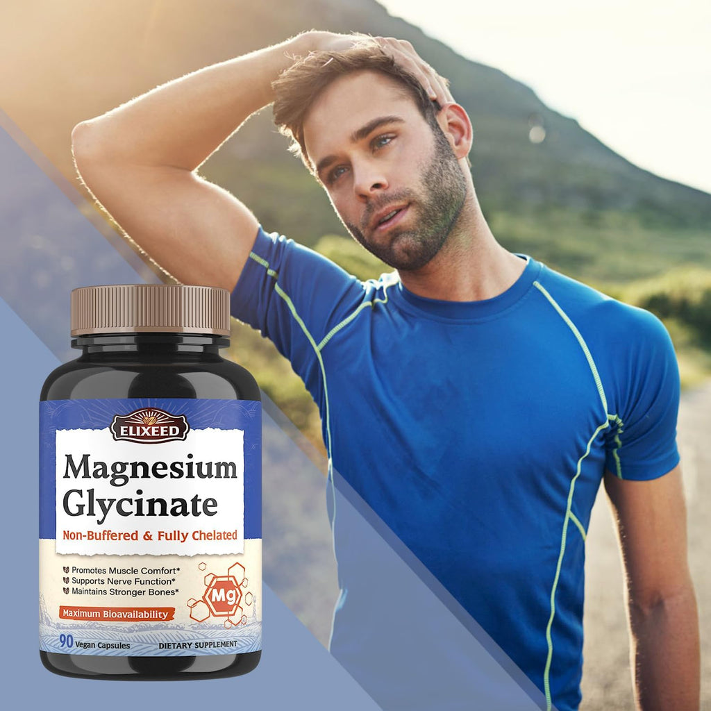 Magnesium Glycinate 160mg 90 Caps T2412