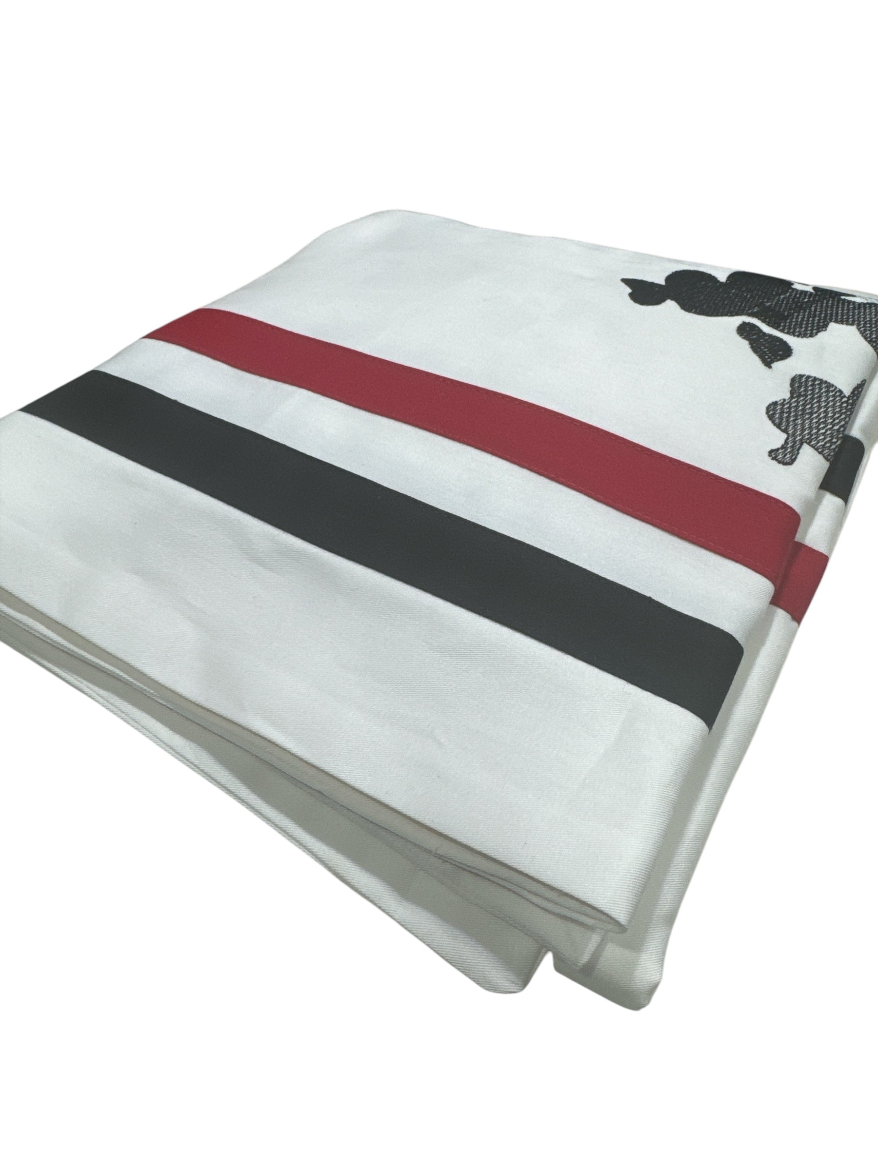 Florence Embroidered 100% Cotton 3-Piece  Duvet Cover Set