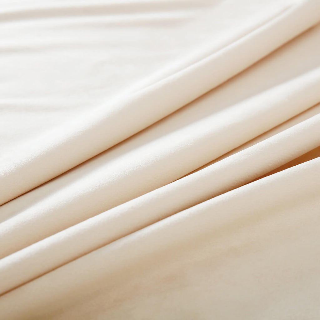 Heavyweight Wide (Width 84-Inches) Velvet Curtains Grommet Top (Single)