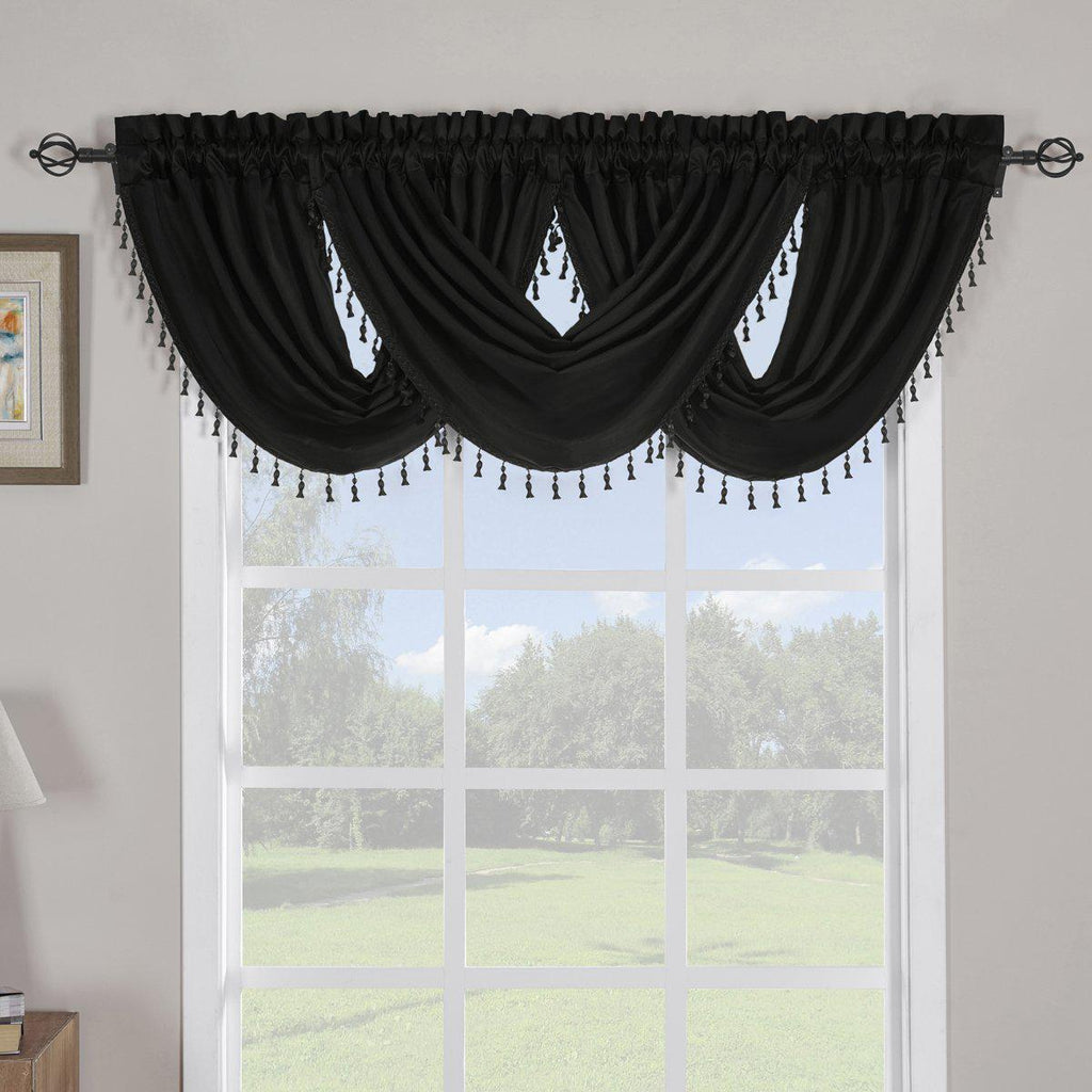 Soho Waterfall Window Valance 57”wx 37”L (Single)