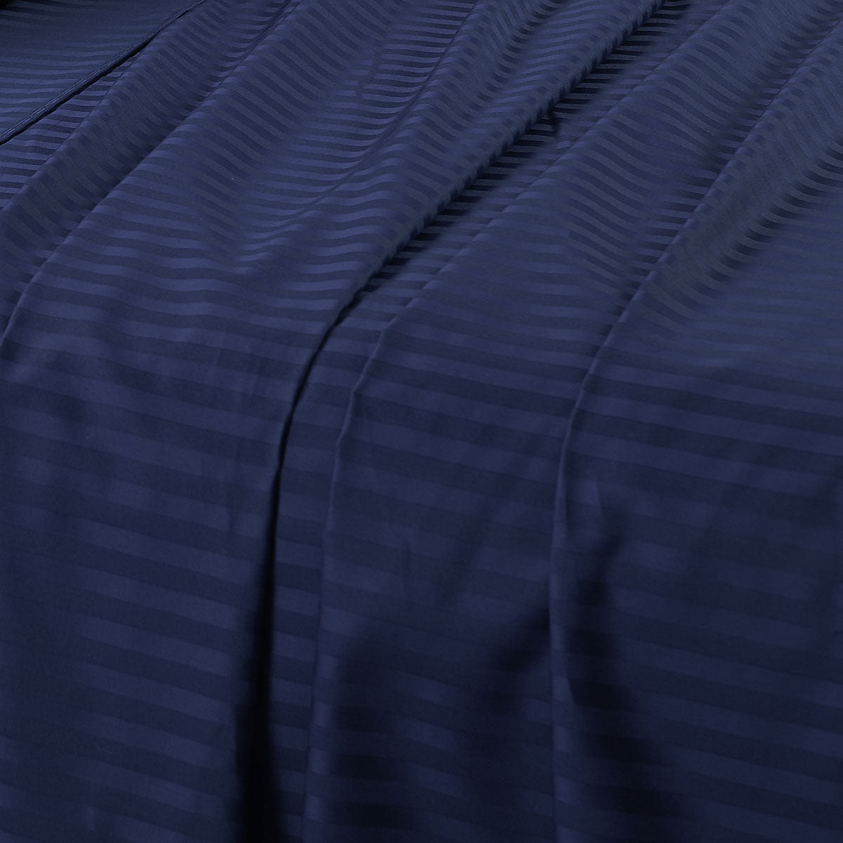King Flat Sheet 110 X 102 Inches - Damask Stripe 100% Egyptian Cotton