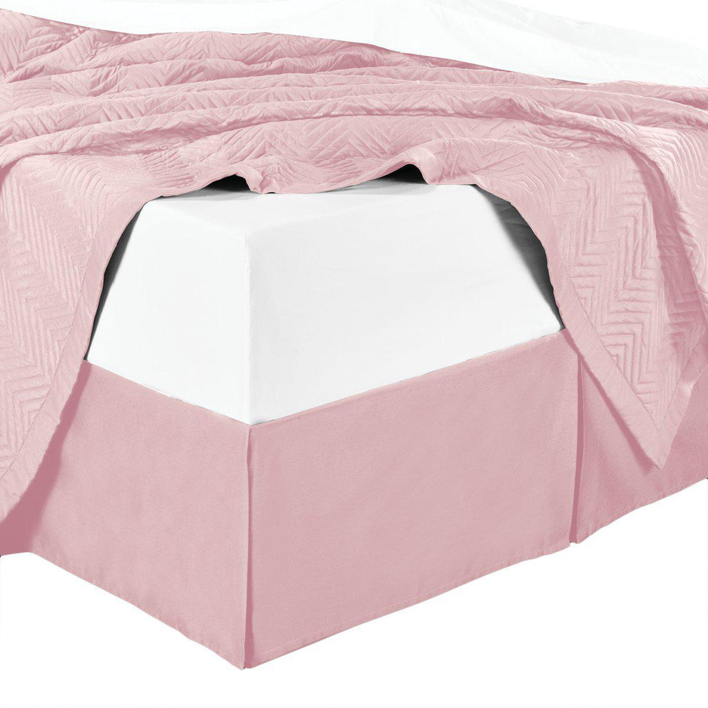 Split Corner 100% Cotton Solid 300TC Bed Skirts