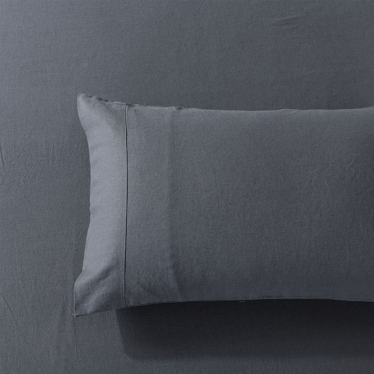 Pre-Washed Belgian Flax Linen Cotton Pillowcases (Pair)