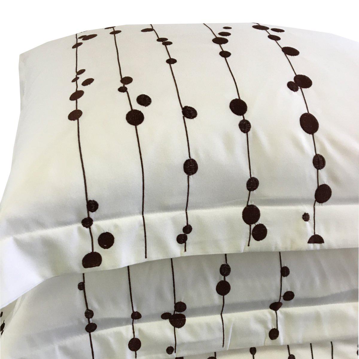 Ellis Embroidered 3-Piece Duvet Cover Sets
