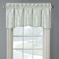 Halifax Lined Embroidered Window Valance 52"Wx19"L (Single)