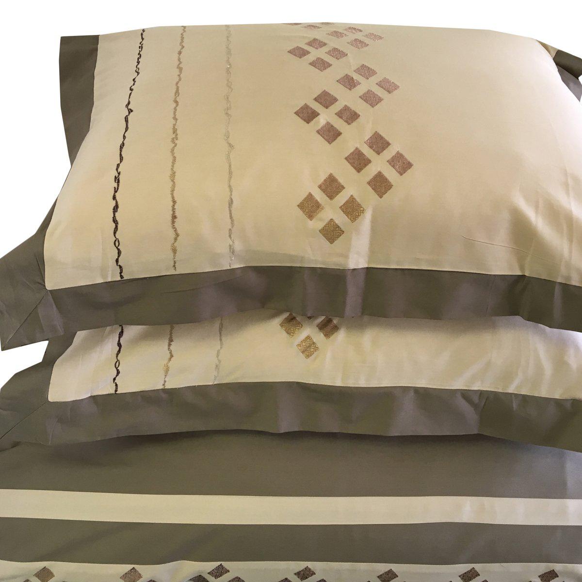 Lakewood Embroidered 100% Cotton Bedding
