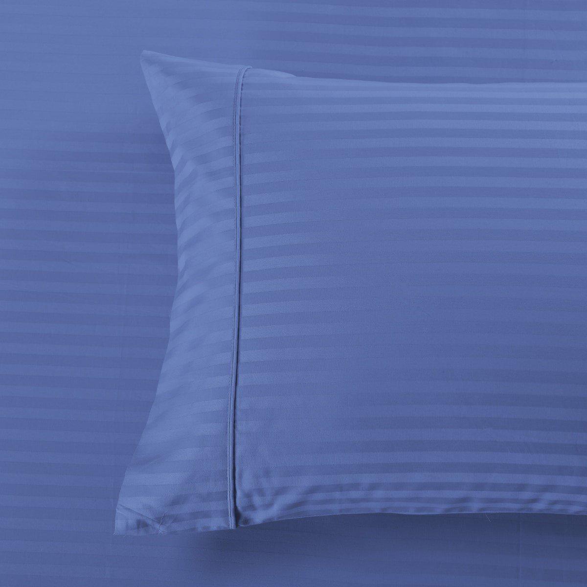 Damask Stripe 600 Thread Count Pillowcases (Pair)