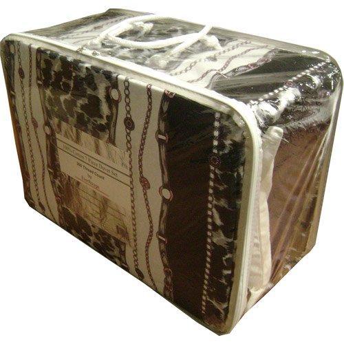 7 Piece Passionate Cotton Duvet Cover Set, Queen