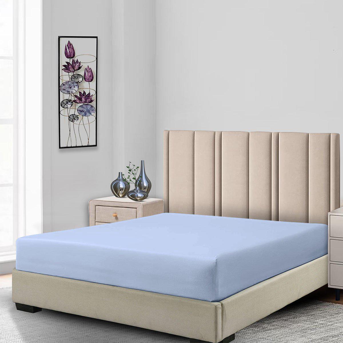 Low Profile Fitted Sheet (7-10 Inches) 100% Cotton Sateen – USA