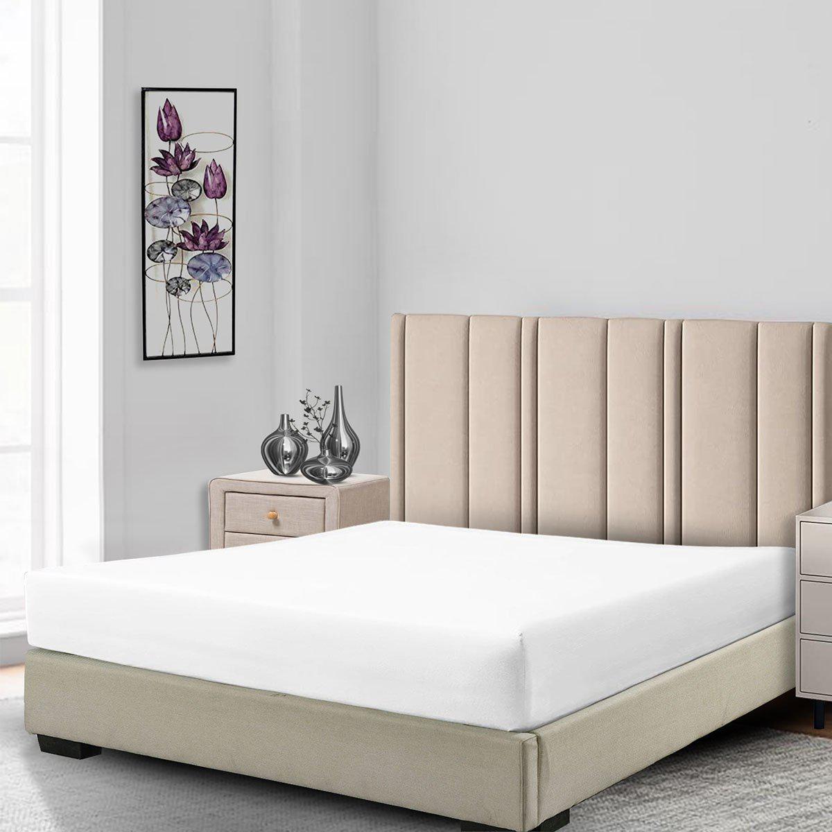 Low Profile Fitted Sheet (7-10 Inches) 100% Cotton Sateen – USA